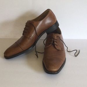 Mens oxfords light brown/tan size 13